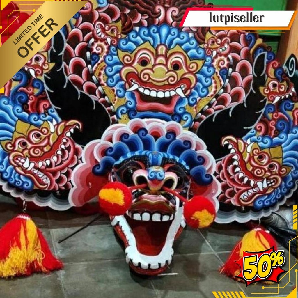 

Bisa Cod Cuci Gudang Barongan Rampak Telon Jamang Cat Air Brush Bonus Kemul Panjang Dan Pentul Tinggal Pakai Ukuran Anak Promo Barongan Plipit Romo Mainan Anak Barongan Anak Sd Brongan Plipit Premium / Barongan Spon Caplok Kain Panjang / Barongan Ponorogo