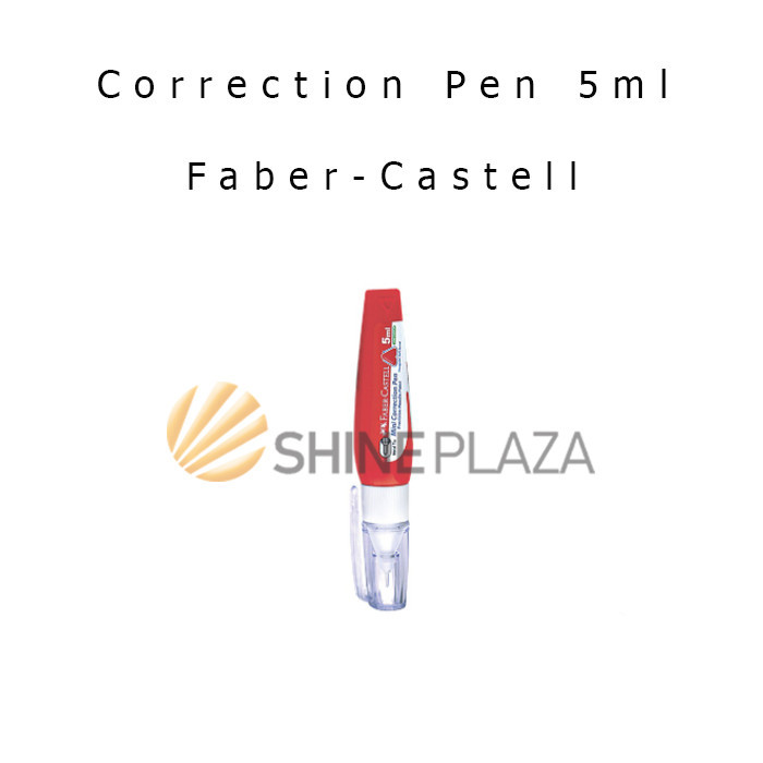 

TIP EX CAIR FABER-CASTELL 5ML TIPE X CORRECTION PEN KOREKSI PENGHAPUS