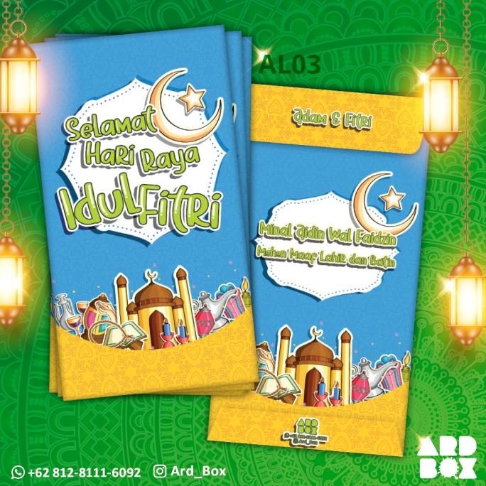 

Mubarak| Amplop Uang Custom Hari Raya Idul Fitri THR Ramadan Desain Baru AL03