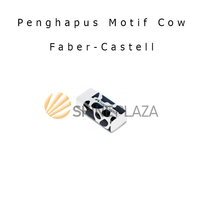 

PENGHAPUS PENSIL FABER-CASTELL MOTIF SAPI - COW PENCIL ERASER