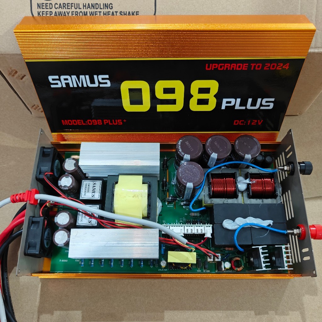 Tingkatkan Samus A-098 Plus Kontrol digital cerdas berdaya tinggi meningkatkan konverter daya