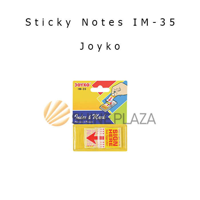 

MEMO STICKY NOTES SIGN HERE JOYKO IM-35