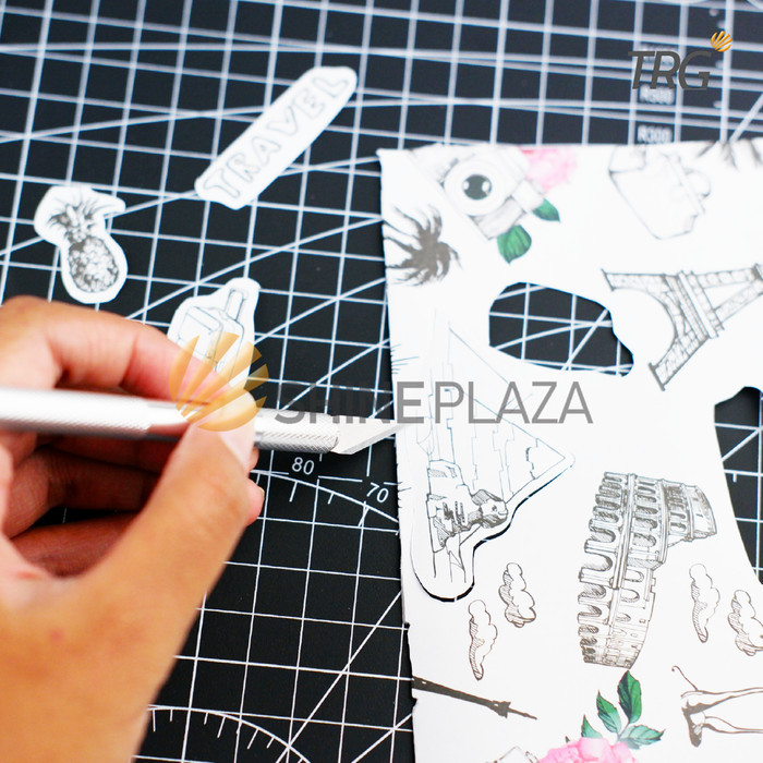 

TRG BLACK CUTTING MAT ALAS POTONG A3 CM-03 - CUTING MATT HITAM TRG