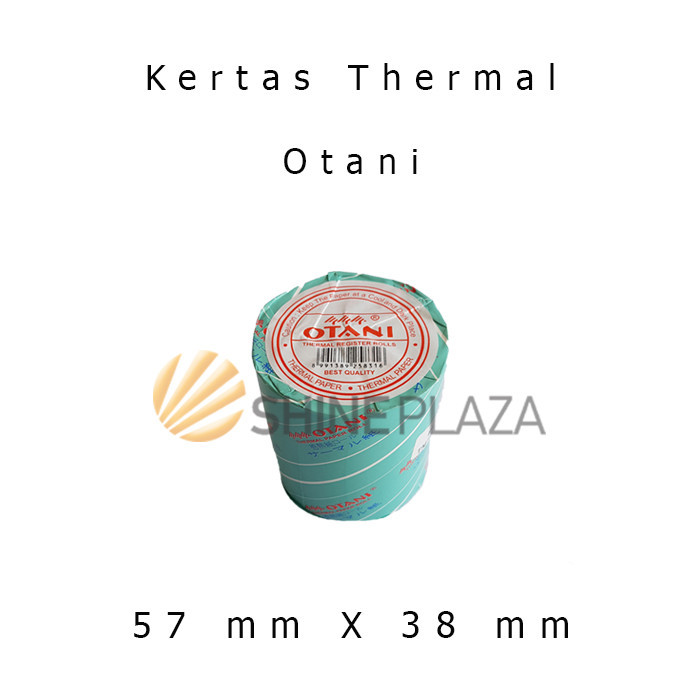 

LABEL THERMAL PAPER OTANI 57X38 MM - KERTAS KASIR STRUK PRINTER BLUETOOTH EDC 57 X 38