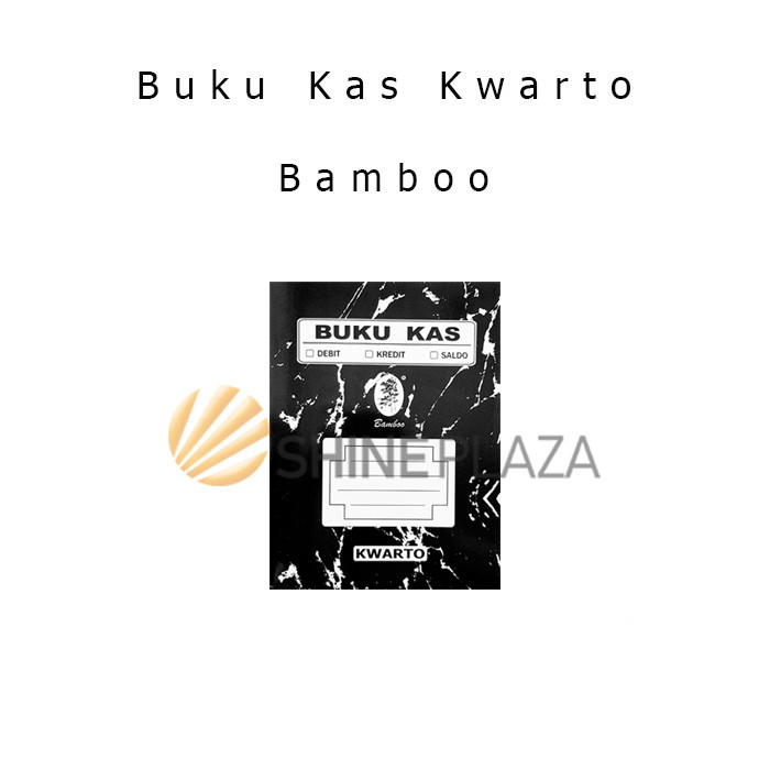 

BUKU KAS KWARTO BAMBOO - BUKU KAS BAMBOO KWARTO - BUKU AKUNTANSI
