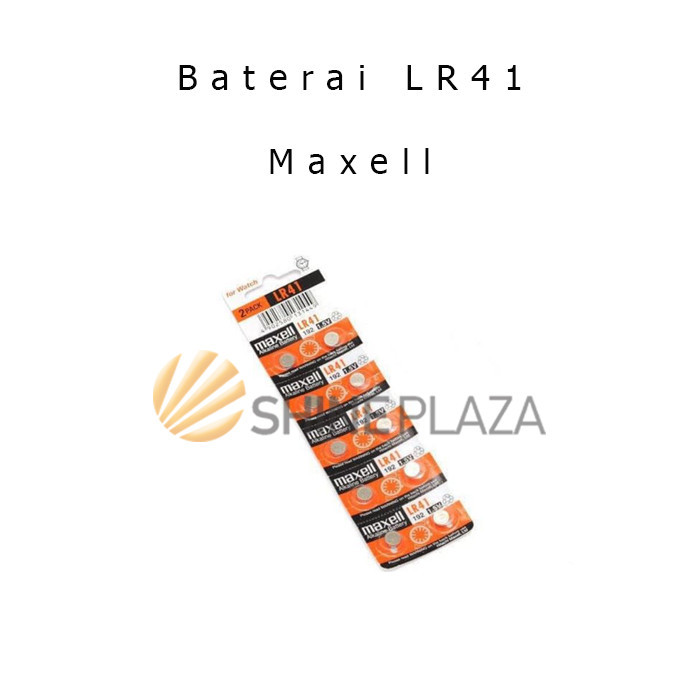 

MAXELL BATTERY LR41 - BATU BATERAI BATERE KANCING MAXELL LR41