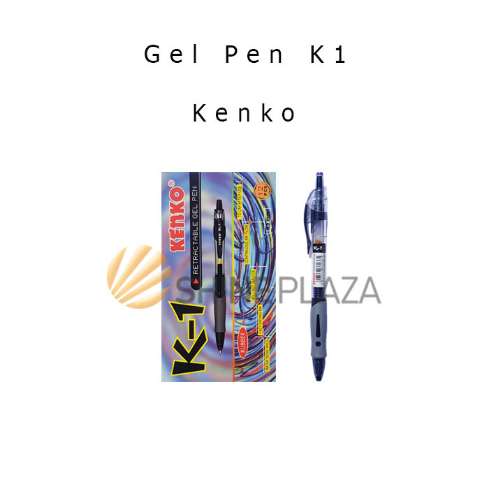 

PULPEN GEL KENKO K1 0.5MM - PULPEN GEL KENKO K-1