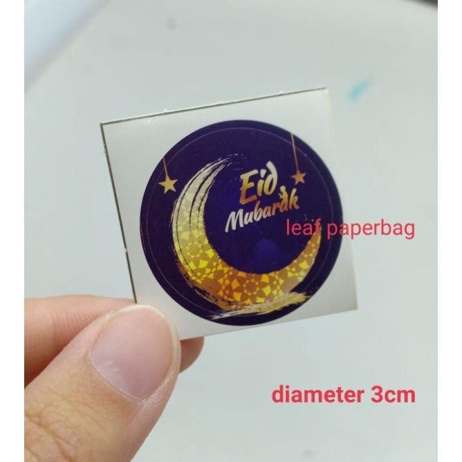 

Mubarak| (3 Pcs) Stiker Idul Fitri Serbaguna Hari Raya / Stiker Toples Lebaran