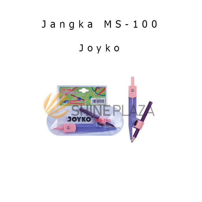 

JANGKA MATEMATIKA JOYKO MS-100 - MATH SET ALAT UKUR BANTU GAMBAR TEKNIK MURAH