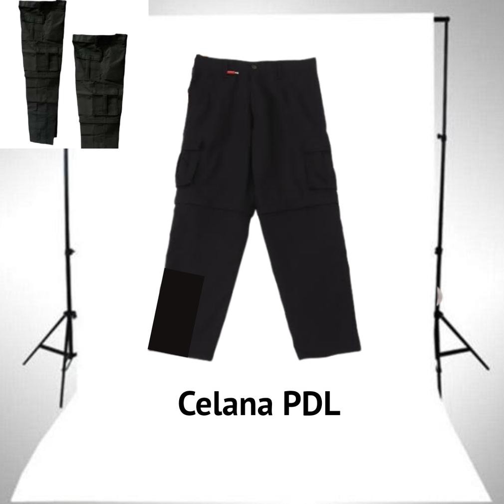 Beli 2 Lebih Murah Celana Pria/Celana Pdl Pria Dan Wanita /Hitam/Celana Cargo Pdl Sekolah Cod