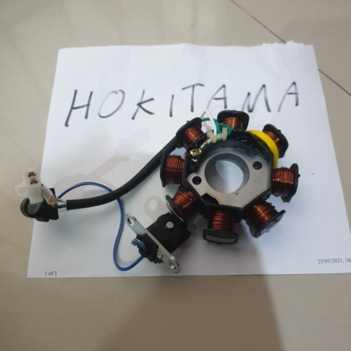 Spull Assy Supra X 125 Pulser Karisma Set Spull Kirana Original Spul Spol Spoll Supra X125 Barang La