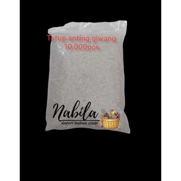 (GROSIR) Tutup anting giwang karet