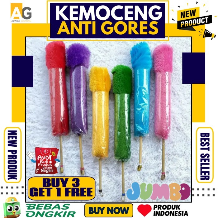 Kemoceng Mobil Anti Gores Sulak Bulu Boneka Lembut Anti Debu