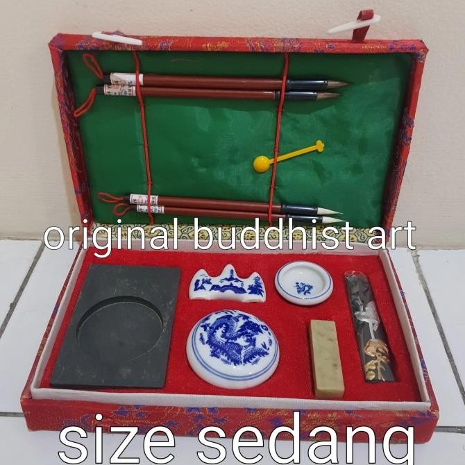 

kuas maobi kaligrafi china perset sedang include tinta zhusha