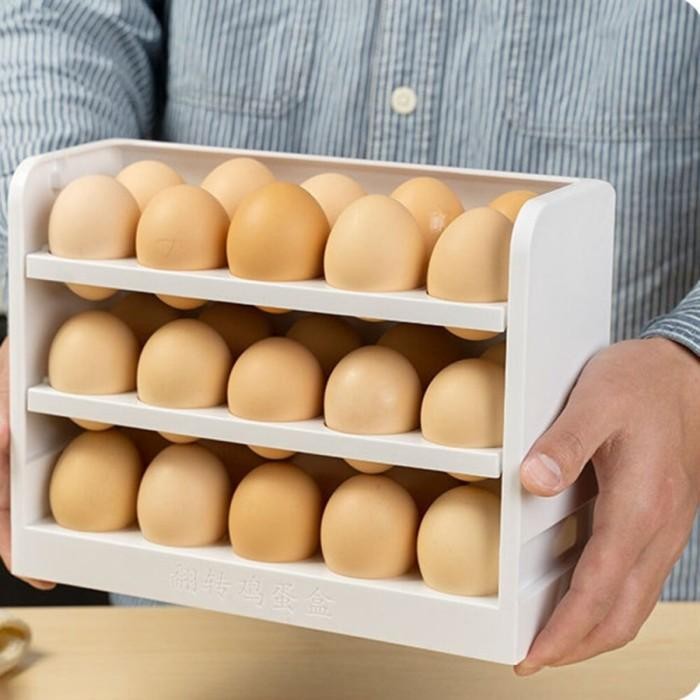 MJ88 RAK TELUR 3 SUSUN / RAK TELUR 3 TINGKAT / BOX TELUR 3 TINGKAT ORI