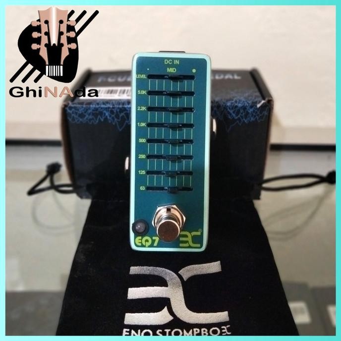 ENO EX EQ7 Equalizer Gitar Efek Pedal 7-Band EQ Gitar Pedal