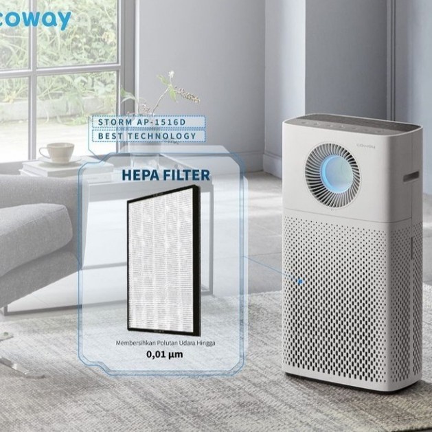 Coway Air Purifier Storm AP1516D Pemurni Udara Paket 6 Bulan