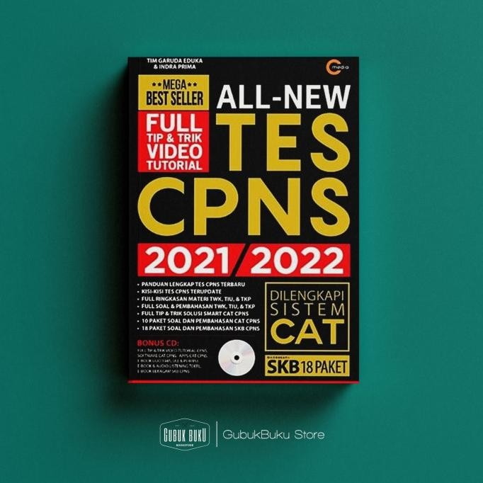 

Terlaris Buku Cpns : All New Tes Cpns 2021 2022 (Plus Cd) Original Ready Stok
