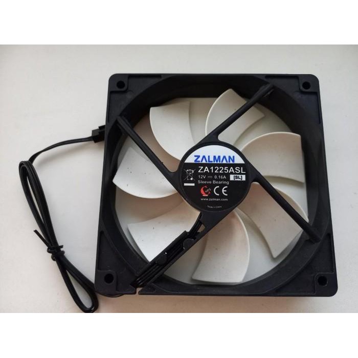 KIPAS CASING (FAN CASE) ZALMAN 12CM COOLING COOLER MOLEX 3 PIN