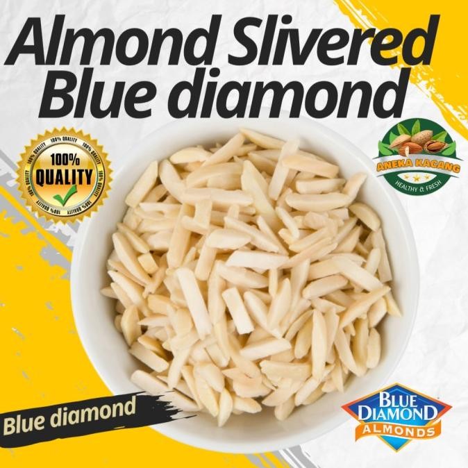 

almonds blanch slivered 1kg / kacang almond potong termurah