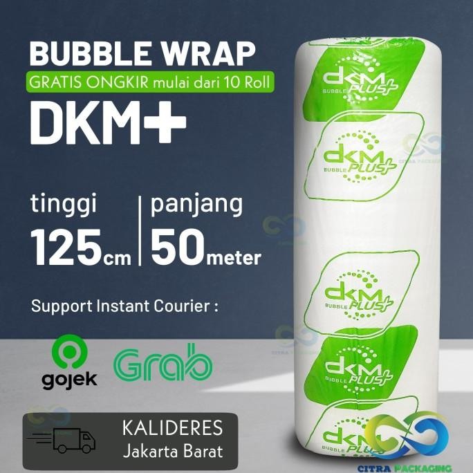 

BUBBLE BUBLE WRAP MURAH PREMIUM 125 CM X 50 M BENING - DKM GREEN
