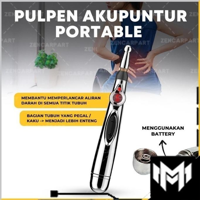 

Produk Baru!! Pulpen Akupuntur Magnetik Meridian Energy Pen Alat Pijat Portable Mini