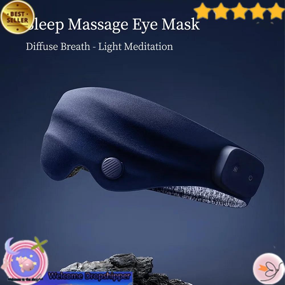 Yourfavproduct LF LERAVAN Sleep Massage Eye Mask Alat Pijat Kompres Mata Elektrik - LFE003 WD12X