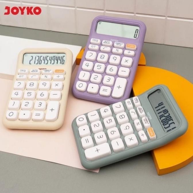 

Mega Sale Calculator Kalkulator Joyko CC-62CO 12 Digits Check & Correct Murah