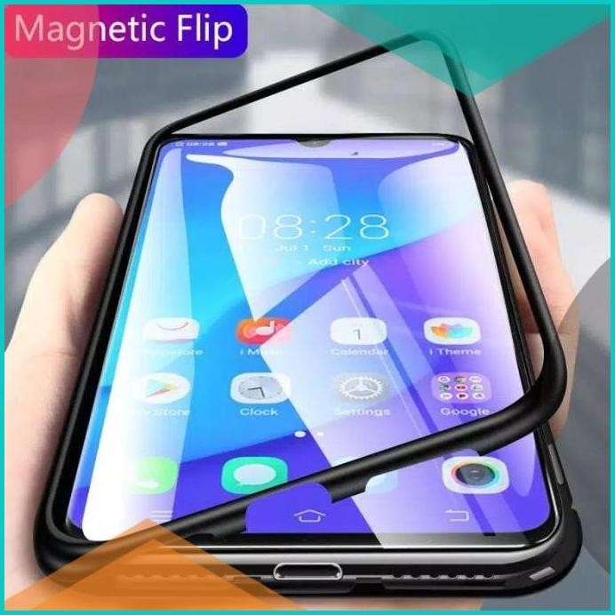 Vivo Y11 Y12 Y15 Y17 Alumunium Luxury Magnetic Case Luxury Case Full