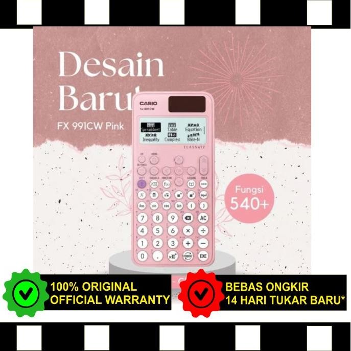 

sd-46 CASIO FX 991 EX KALKULATOR SCIENTIFIC / FX991 / FX 991EX Berkualitas