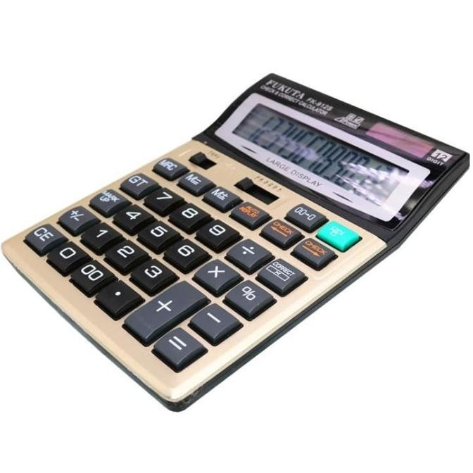 

gs-56 Kalkulator FK - 912S / Calculator 12 Digit Kalkulator Viral