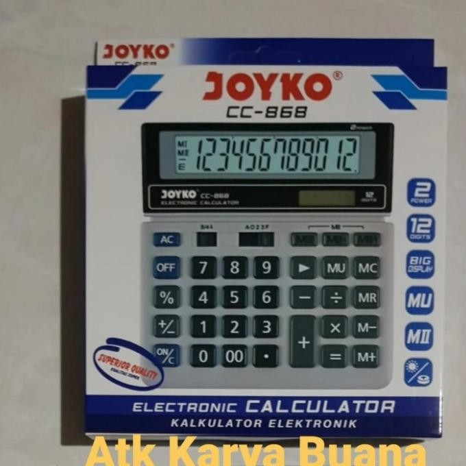 

gh-45 Joyko Calculator CC-868 Original