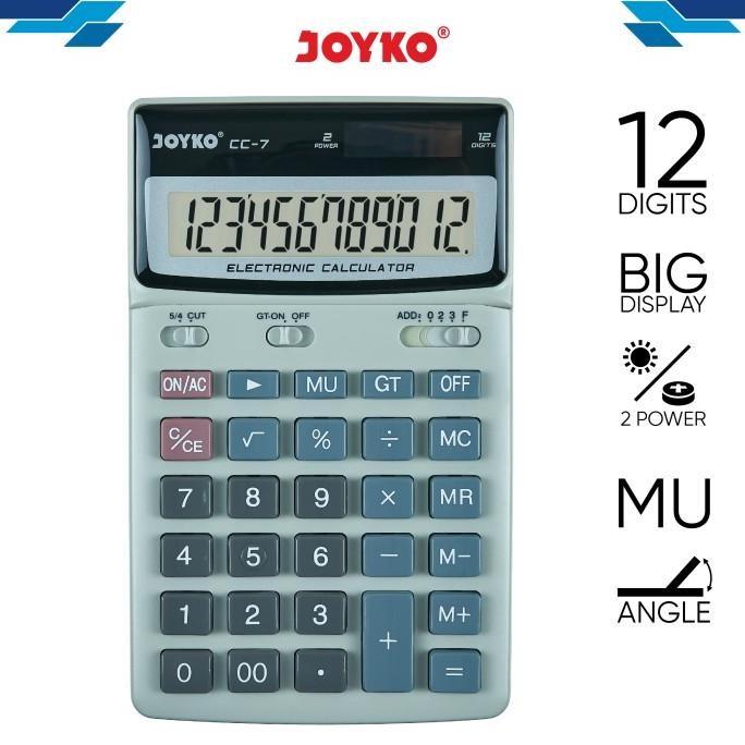 

fx-2 Calculator / Kalkulator Joyko CC-7 / 12 Digits Original
