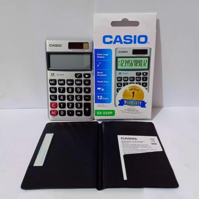 

hj-43 Kalkulator Saku CASIO SX-320P Pocket Value Series Calculator 320 P Murah