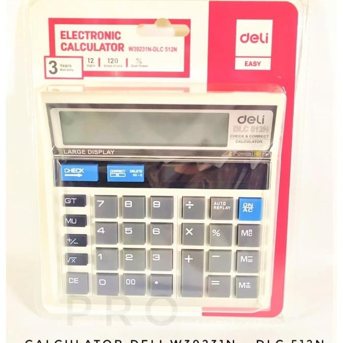 

Ew64 KALKULATOR DAGANG 12 DIGIT CHECK KOREKSI UKURAN TANGGUNG 512 N Murah
