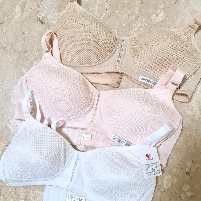 BRA WACOAL TANPA KAWAT BUSA TIPIS SPORT(TRIUMPH LULUDI TRIUMPH UNIQLO P82T