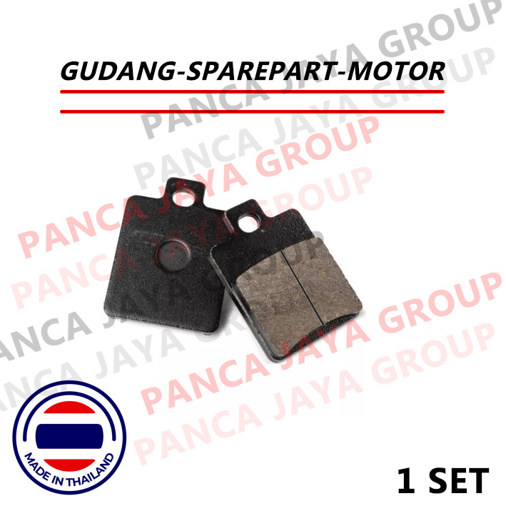 DISCPAD KAMPAS REM CAKRAM BELAKANG MOTOR LISTRIK SMOOT SMOT ZUZU