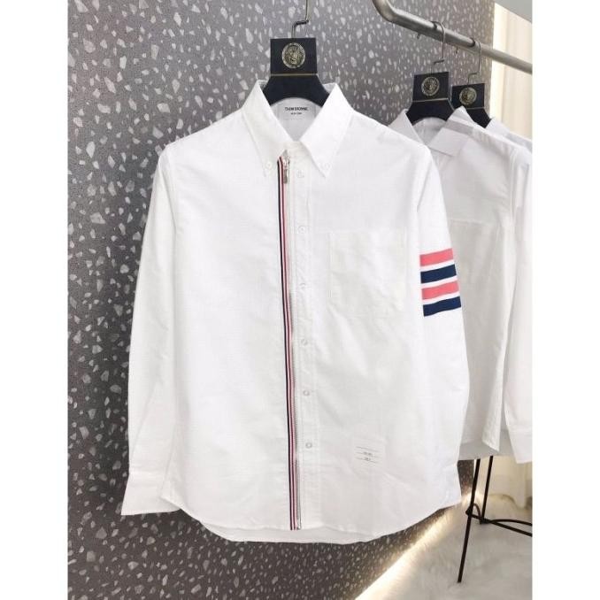 Kemeja Panjang Pria Thom Browne Mirror Vip 0041 Vn77S6Hu2U