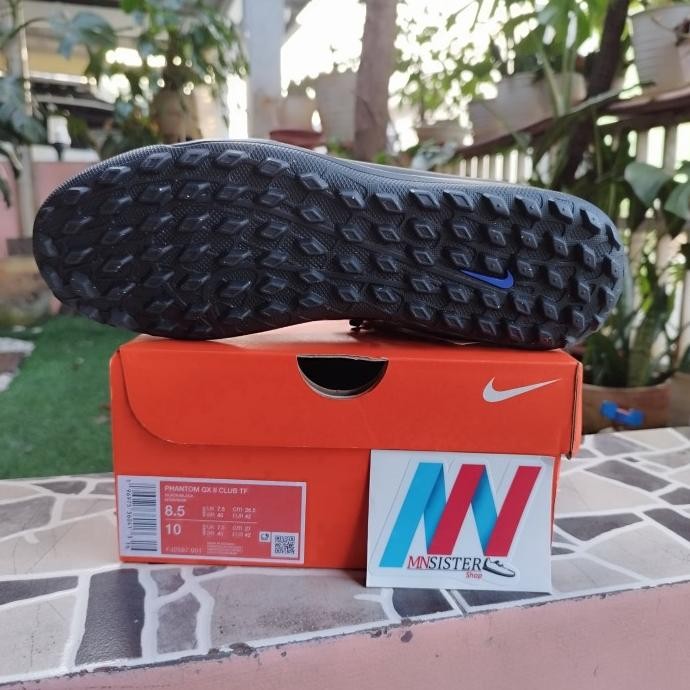 Sepatu Futsal Mini Soccer Nike Phantom GX II Club TF Turf Black FJ2587-001 Original BNIB Ori Asli BN
