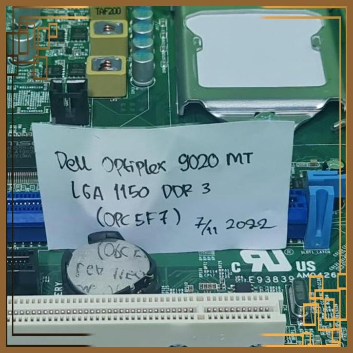 [SNC] DELL OPTIPLEX MT 9020 I7-I5 1150 SOCKET DESKTOP MOTHERBOARD 0PC5F7