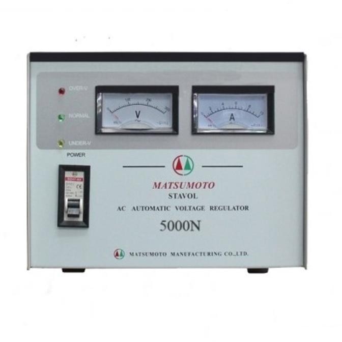 STABILiZER MATSUMOTO 5000VA AVR STABILIZER MATSUMOTO 5000VA