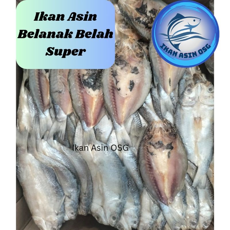 

Ikan Asin Belanak Belah Super 1000gram, 500gram, 250gram