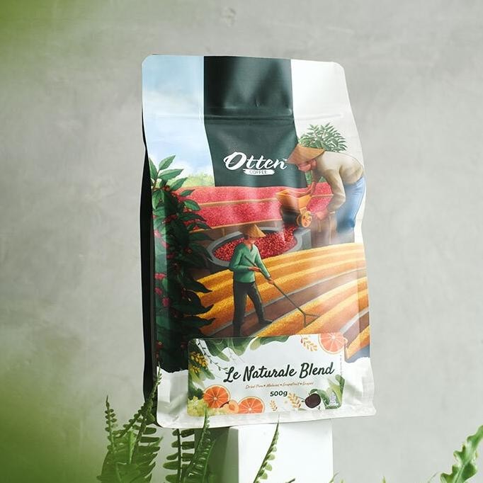 

Le Naturale - Kopi House Blend 500Gr - Commercial Blend - Biji / Bubuk Kopi Coffee