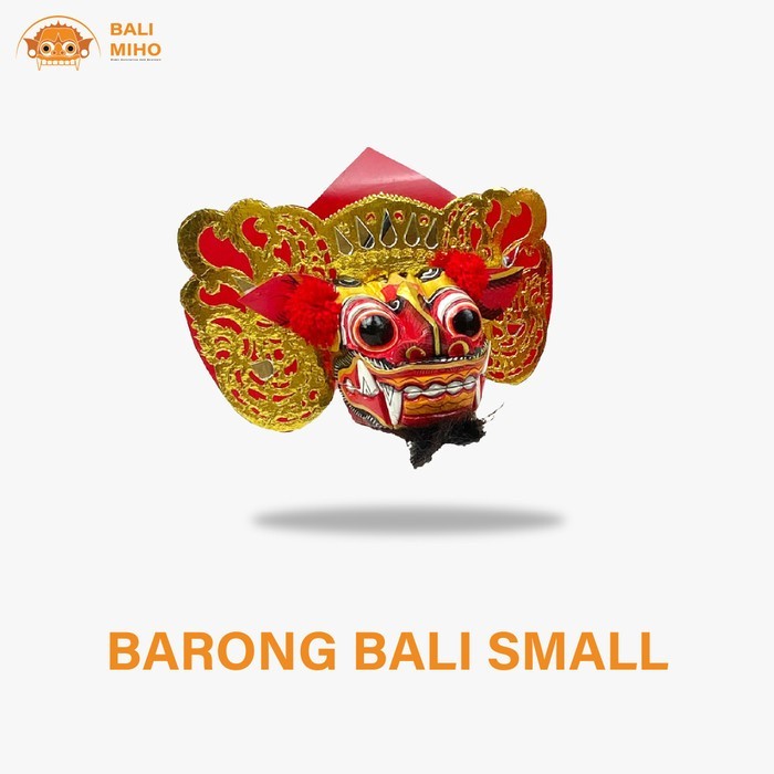 Barong Bali/Topeng Barong/Tapel Barong/Untuk Anak Kecil/Topeng Kayu