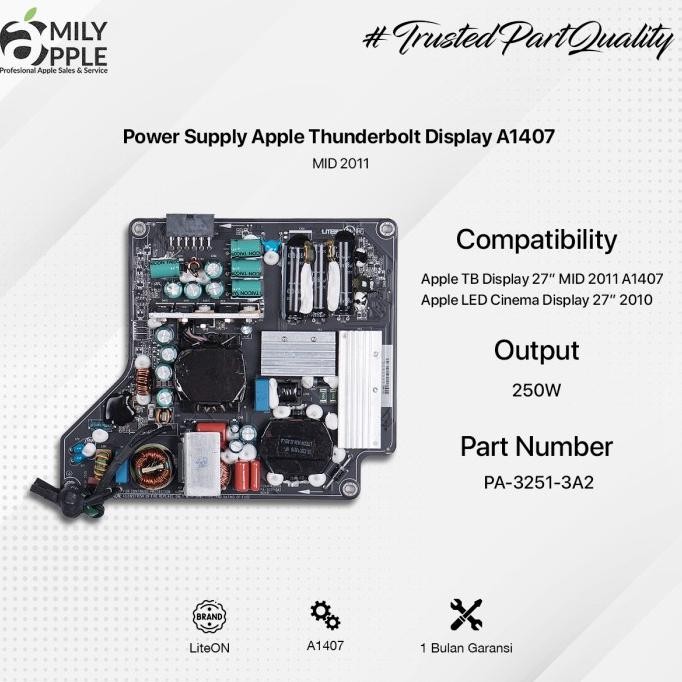 TERBARU - Power Supply PSU Imac A1311 A1312 A1418 A1419 A2115 A1224 2008 - 2020