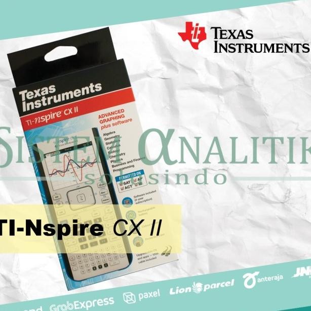 

Texas Instruments TI-Nspire CX II Graphing Calculator