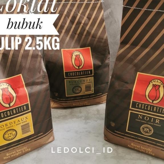 

Tulip Coklat Bubuk Cocoa Powder Bordeaux Burgundy Noir 2.5 Kg 2.5Kg