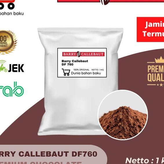 

Pure Cocoa Powder Barry Callebaut. Bubuk Coklat Murni 760 1 Kg