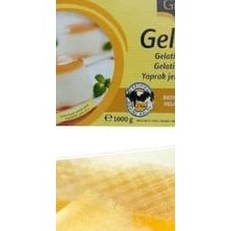 

Gelatin Sheet Of German Halal / Gelatine Sheet - 150Lembar