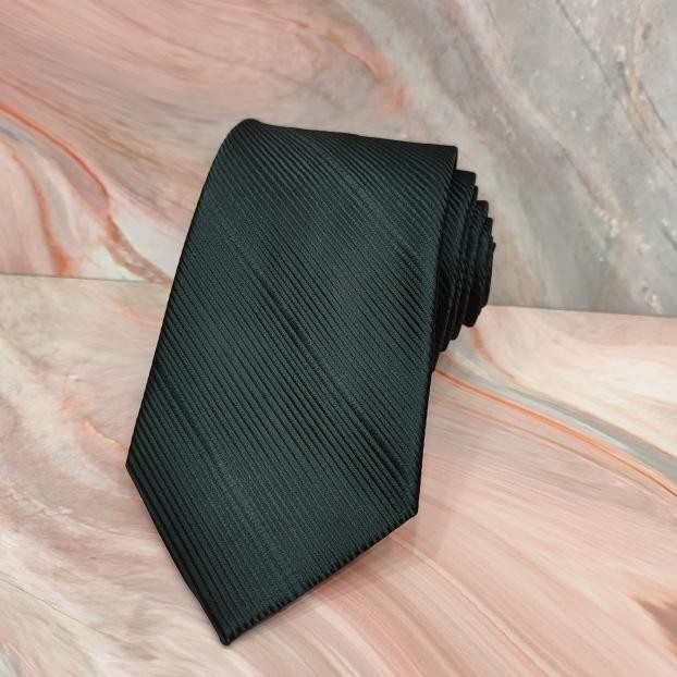 dasi pria hitam polos dasi formal pria dasi kantor